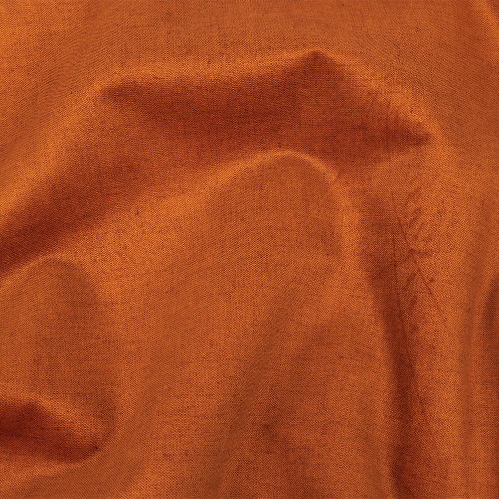 Polyester Microvelvet - Rust - British Imported