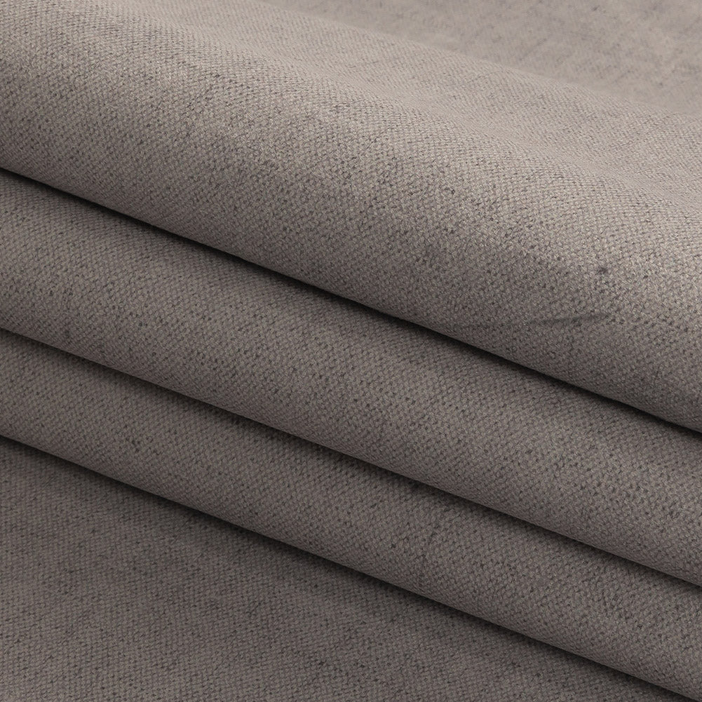 Polyester Microvelvet - Silver - British Imported Folded