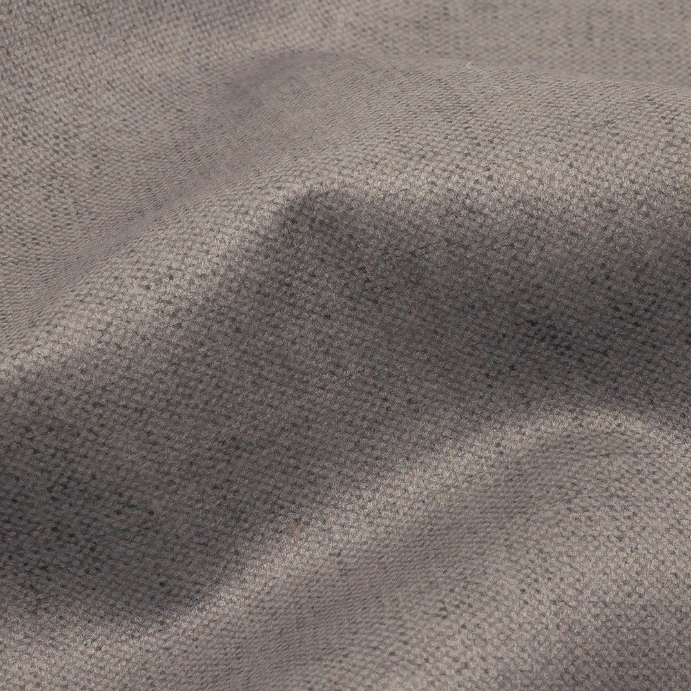 Polyester Microvelvet - Silver - British Imported Detail