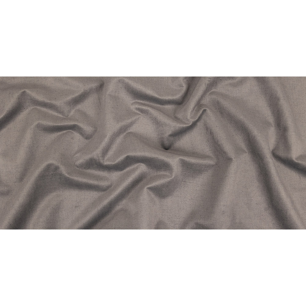 Polyester Microvelvet - Silver - British Imported Full