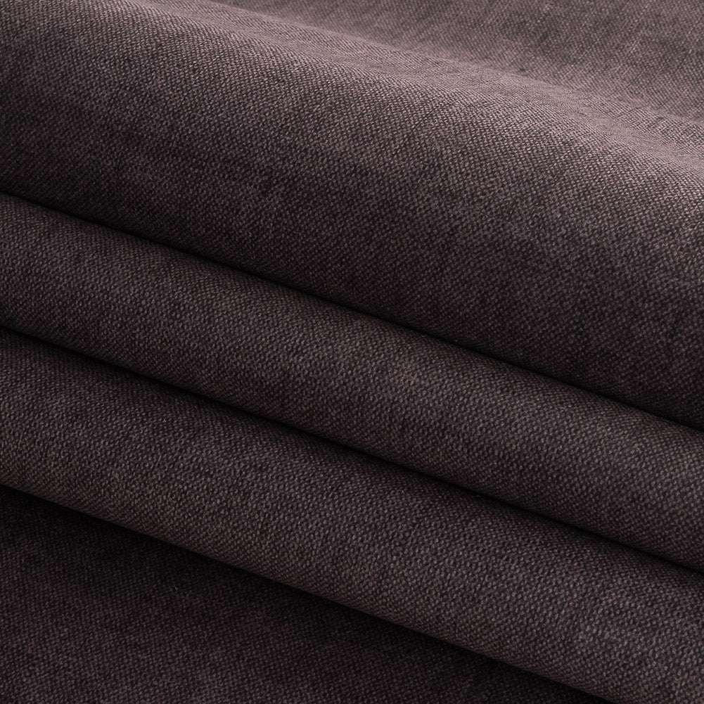 Polyester Microvelvet - Slate - British Imported Folded