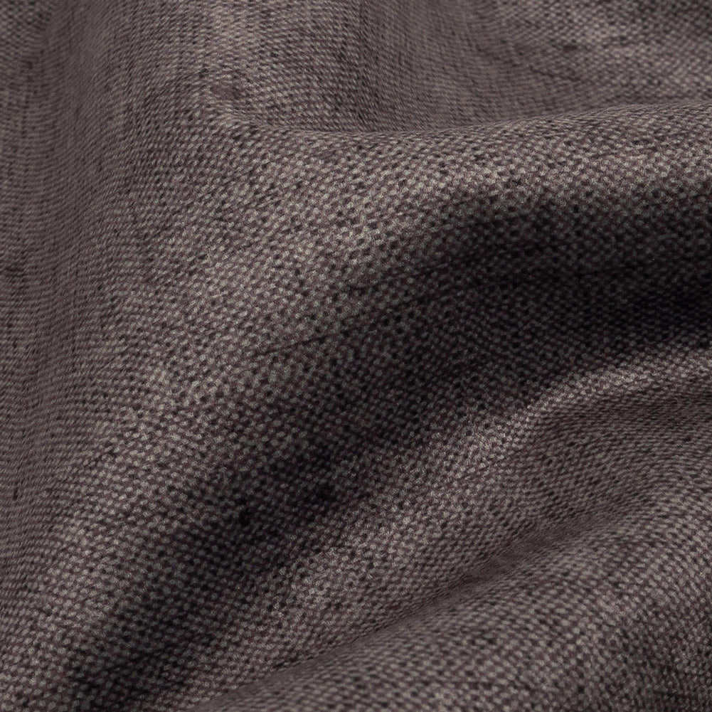 Polyester Microvelvet - Smoke - British Imported Detail