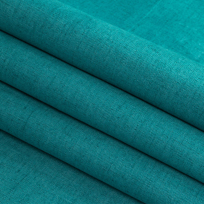 Polyester Microvelvet - Teal - British Imported Folded