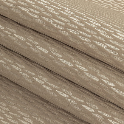 Luminous Drapery Jacquard - Fawn Raindrops - British Imported Folded