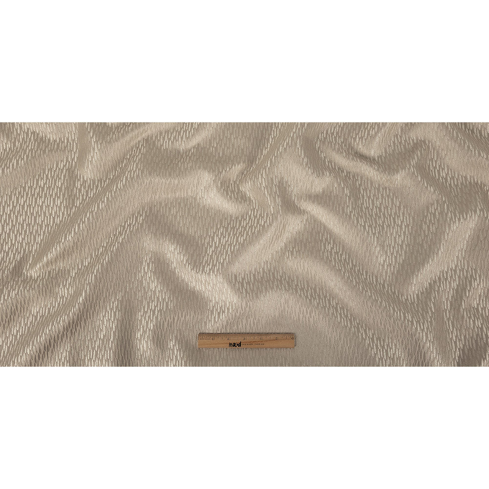 Luminous Drapery Jacquard - Linen Raindrops - British Imported Full