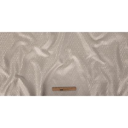 Luminous Drapery Jacquard - Silver Raindrops - British Imported Full