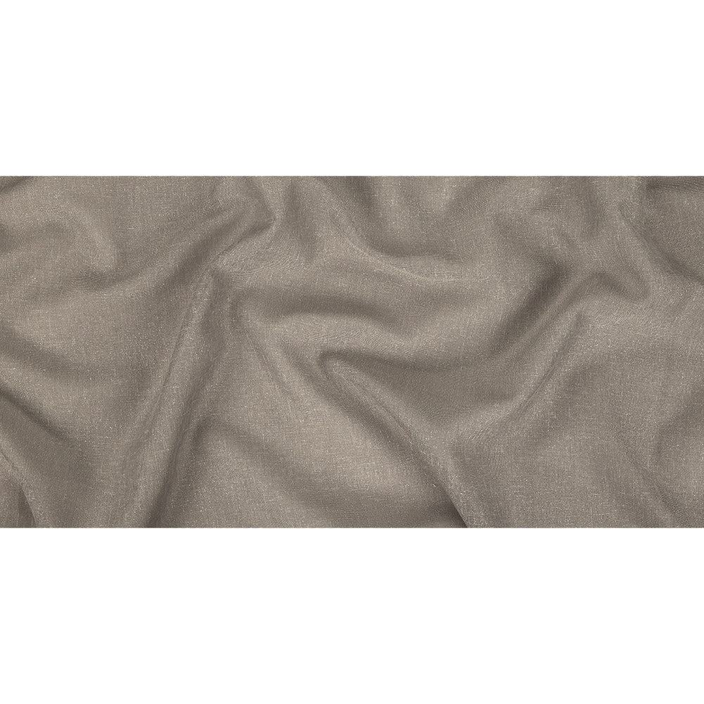 Metallic Drapery Sheers 118" - Silver - British Imported Full