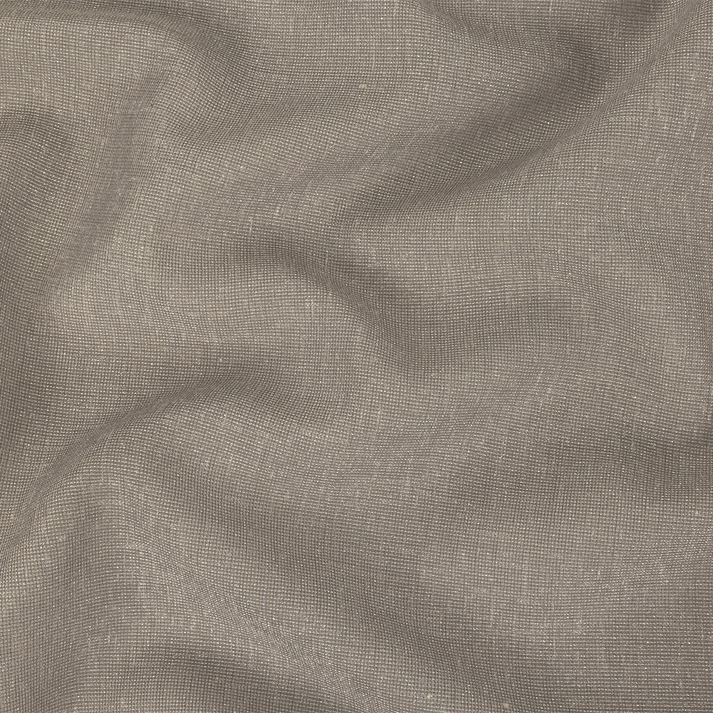 Metallic Drapery Sheers 118" - Silver - British Imported