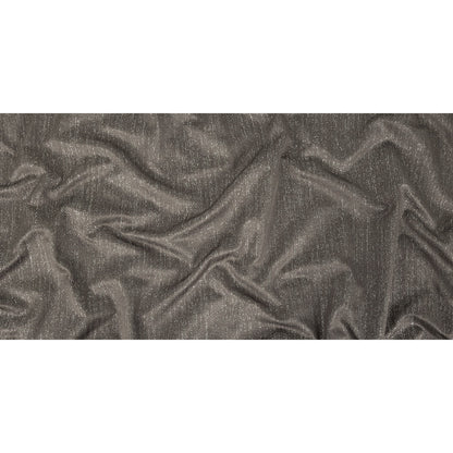 Metallic Drapery Woven - Charcoal - British Imported Full