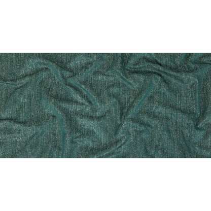 Metallic Drapery Woven - Emerald - British Imported Full