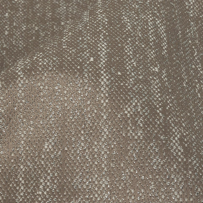 Metallic Drapery Woven - Fawn - British Imported Detail