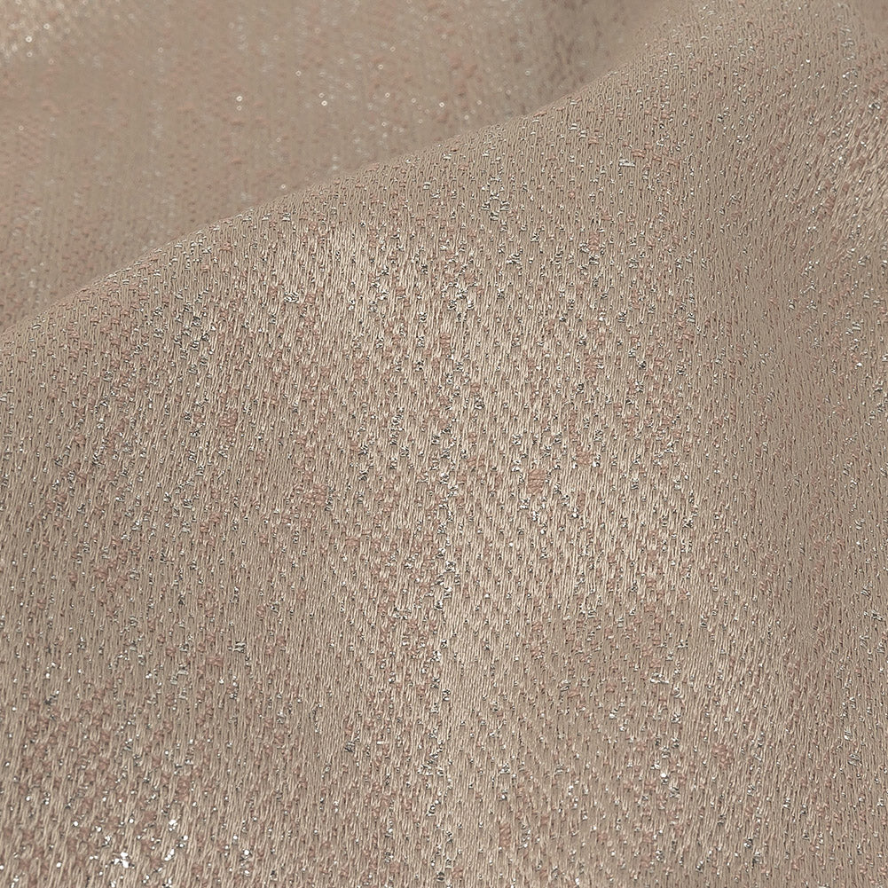 Metallic Drapery Woven - Shell - British Imported Detail