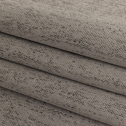 Metallic Drapery Woven - Silver - British Imported Folded
