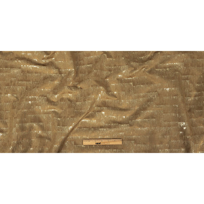 Metallic Drapery Woven - Gold Ikat - British Imported Full