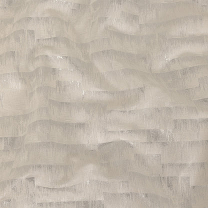 Metallic Drapery Woven - Ivory Ikat - British Imported