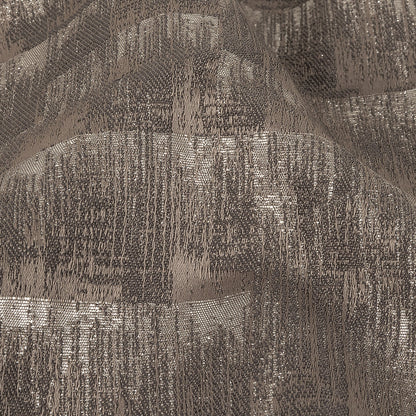 Metallic Drapery Woven - Pewter Ikat - British Imported Detail