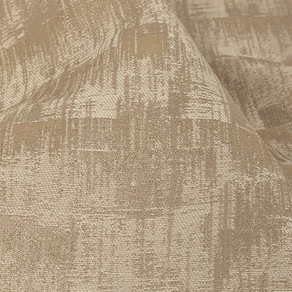 Metallic Drapery Woven - Wheat Ikat - British Imported Detail