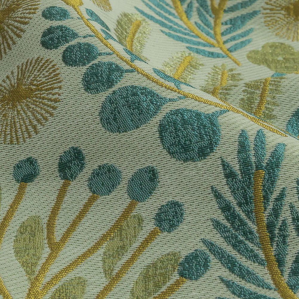 Drapery Jacquard - Citrus Foliage - British Imported Detail