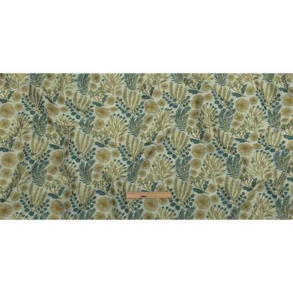 Drapery Jacquard - Citrus Foliage - British Imported Full