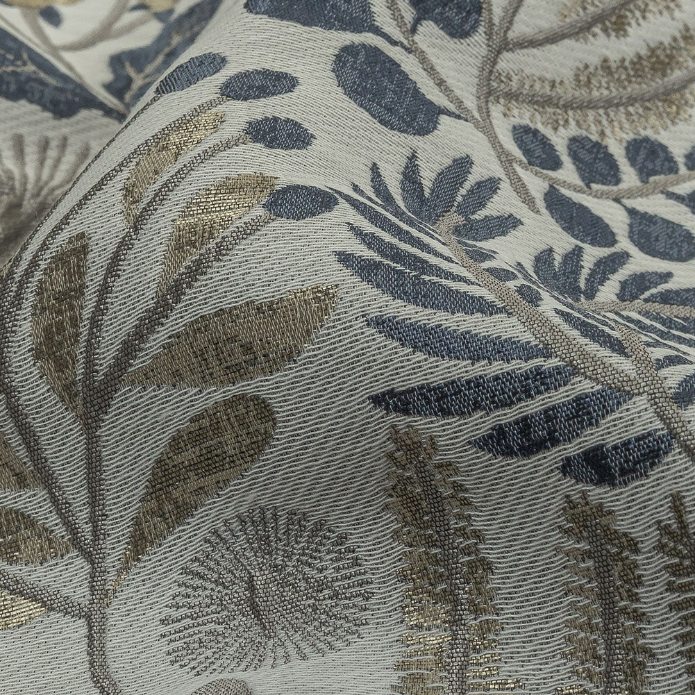 Drapery Jacquard - Danube Foliage - British Imported Detail