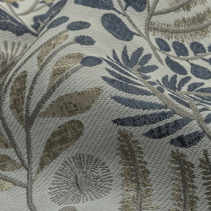 Drapery Jacquard - Danube Foliage - British Imported Detail