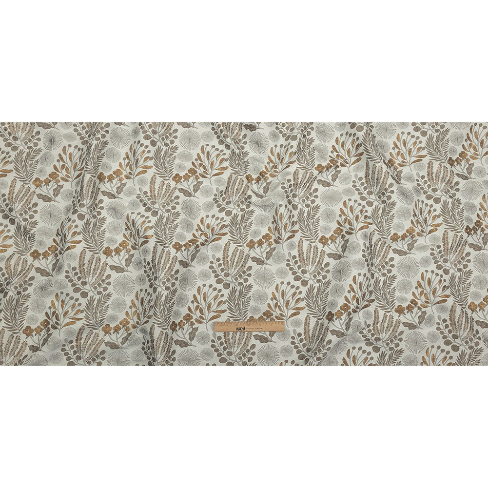 Drapery Jacquard - Gold Foliage - British Imported Full