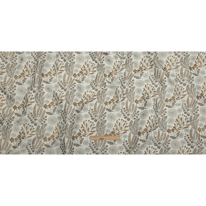 Drapery Jacquard - Gold Foliage - British Imported Full