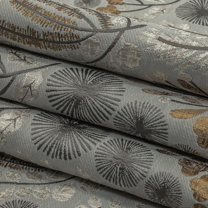 Drapery Jacquard - Haze Foliage - British Imported Folded