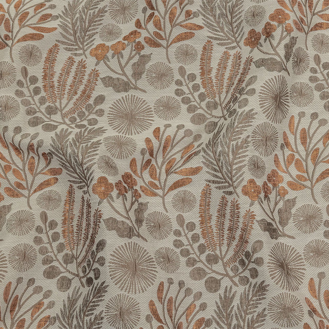 Drapery Jacquard - Saffron Foliage - British Imported