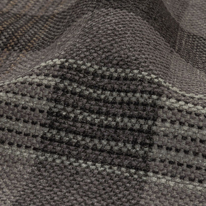 Polyester Chenille - Haze Plaid - British Imported Detail