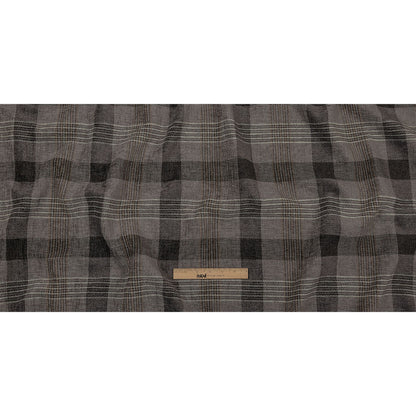 Polyester Chenille - Haze Plaid - British Imported Full