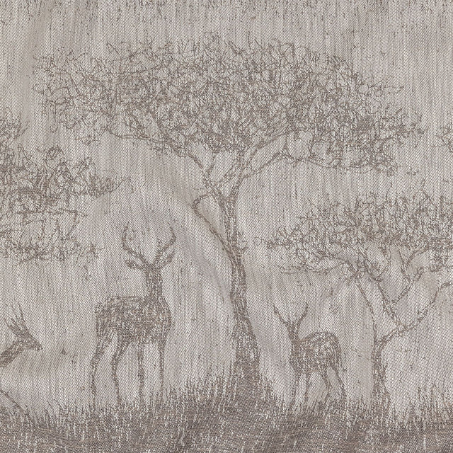 Drapery Jacquard Panel - Pebble Antelope in the Wild - British Imported