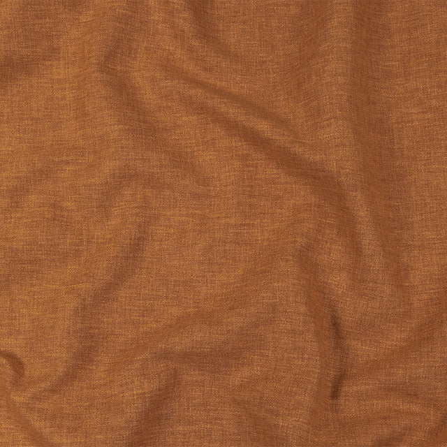 British Imported Heathered Copper Recycled Polyester Drapery Woven