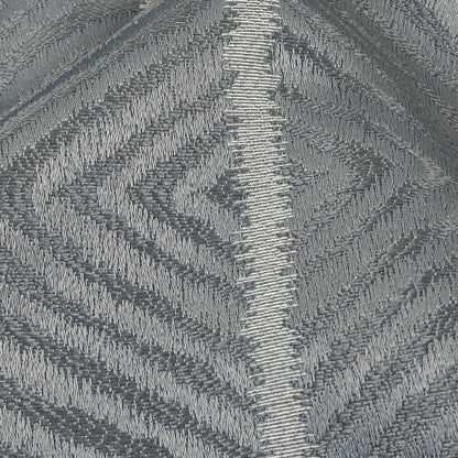British Imported Mist Geometric Chevron Recycled Polyester Jacquard Detail