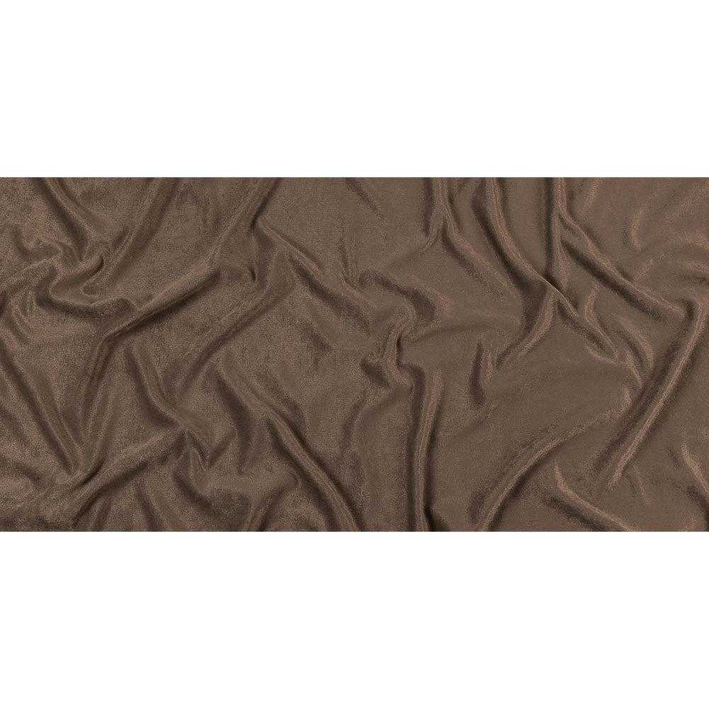Micro Polyester Chenille - Bark - British Imported Full