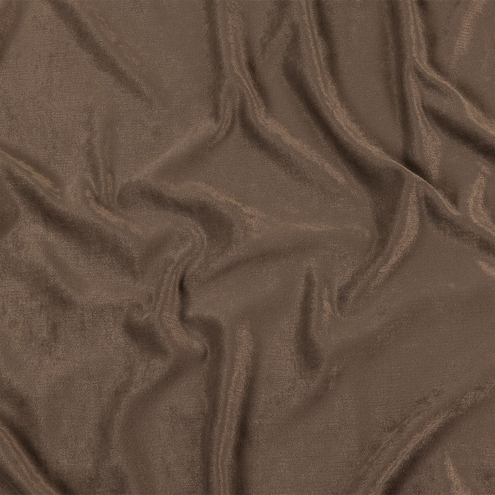 Micro Polyester Chenille - Bark - British Imported