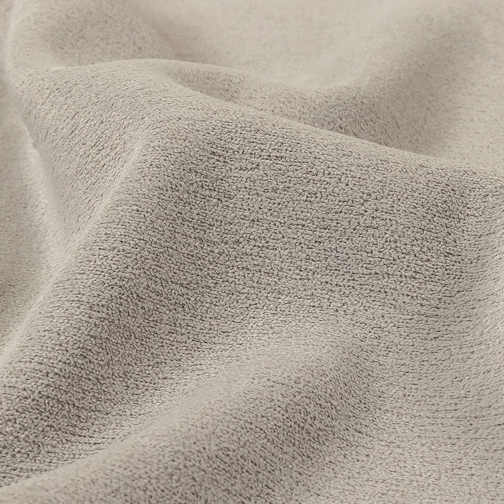Micro Polyester Chenille - Dove - British Imported Detail