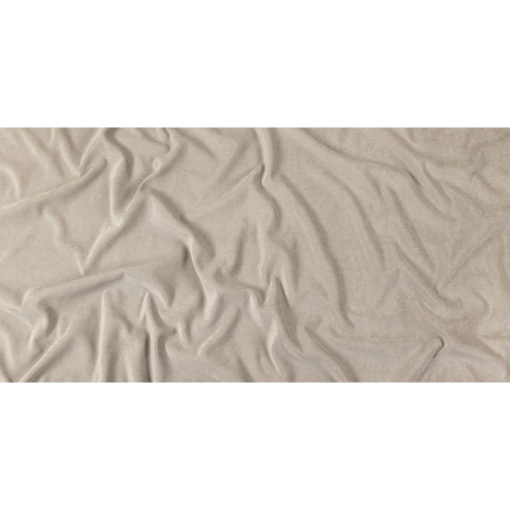 Micro Polyester Chenille - Dove - British Imported Full