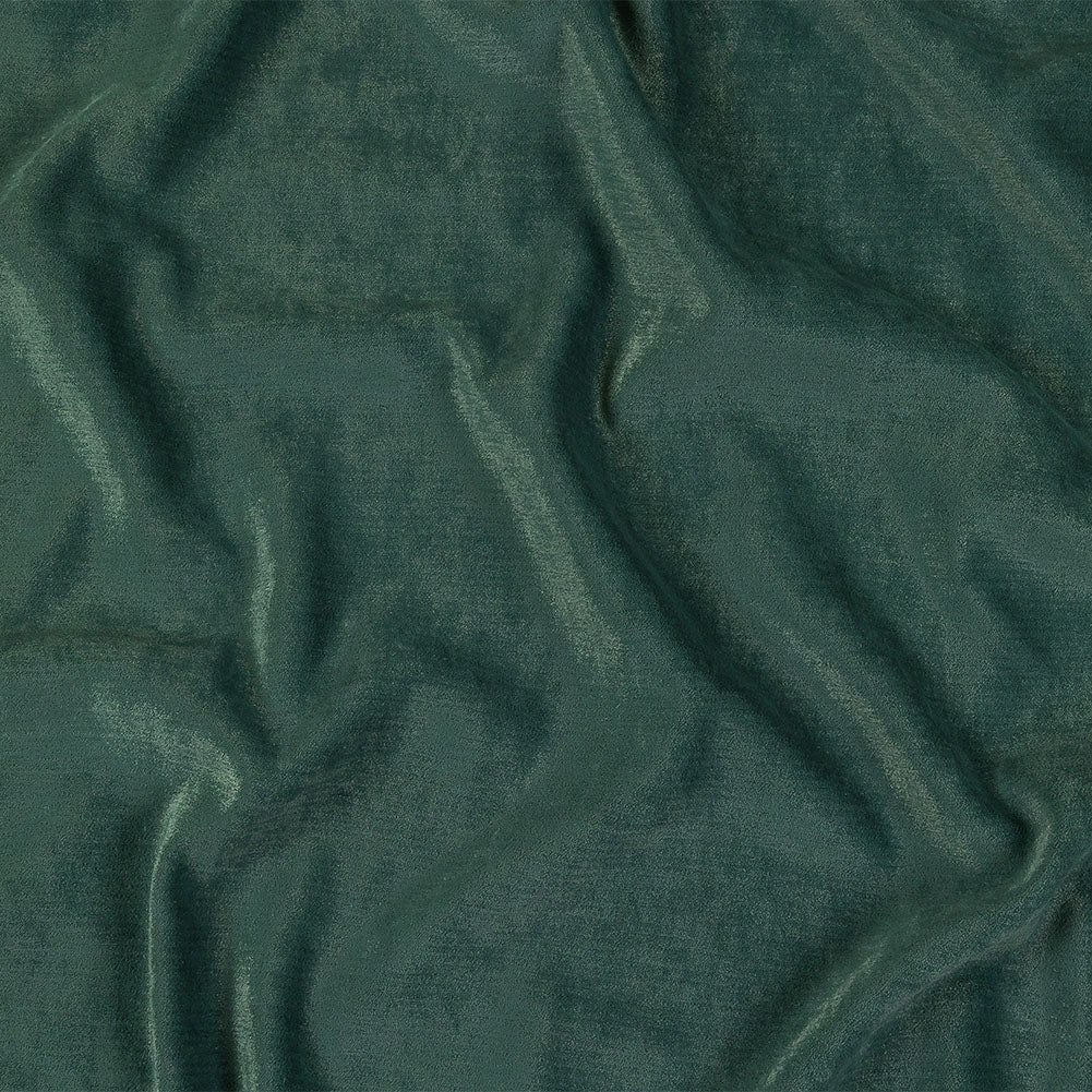 Micro Polyester Chenille - Emerald - British Imported