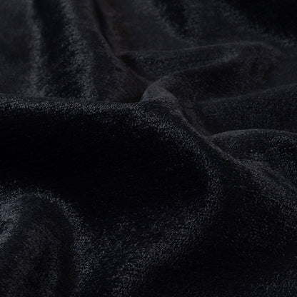 Micro Polyester Chenille - Ink - British Imported Detail