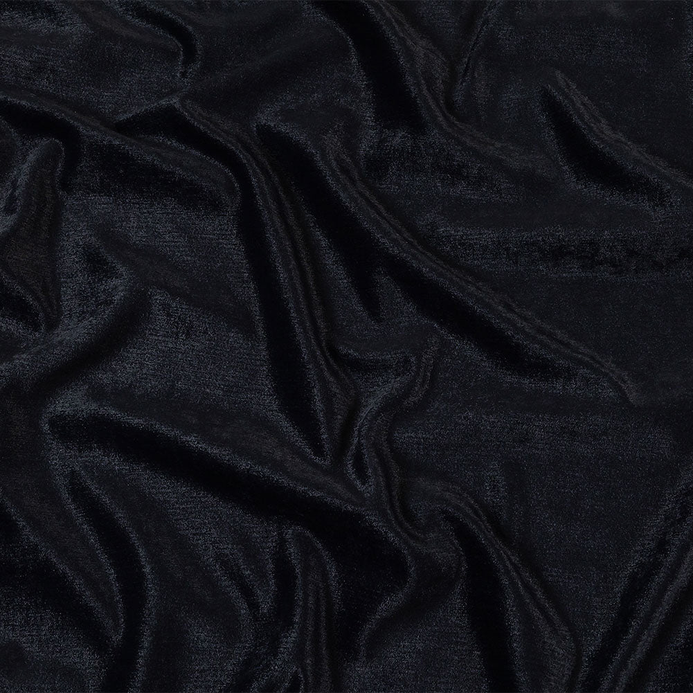 Micro Polyester Chenille - Ink - British Imported