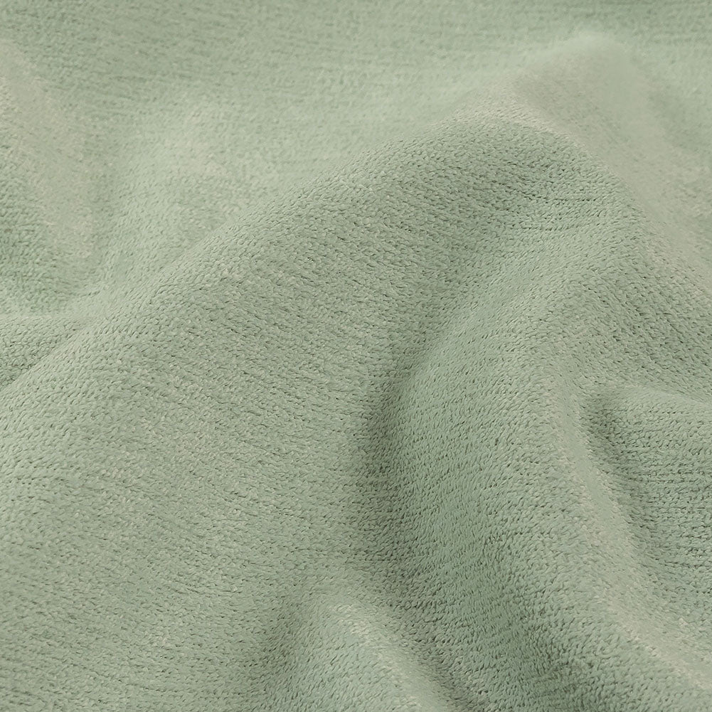 Micro Polyester Chenille - Mint - British Imported Detail