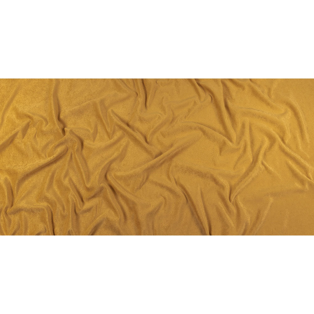 Micro Polyester Chenille - Mustard - British Imported Full