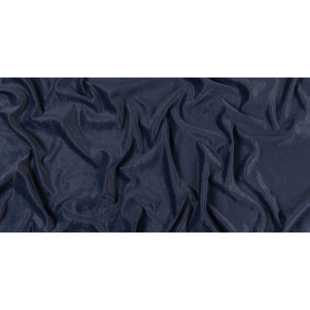 Micro Polyester Chenille - Navy - British Imported Full