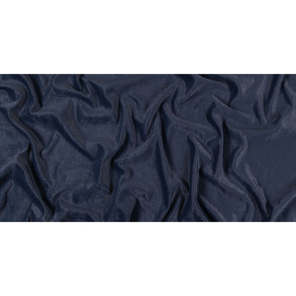 Micro Polyester Chenille - Navy - British Imported Full