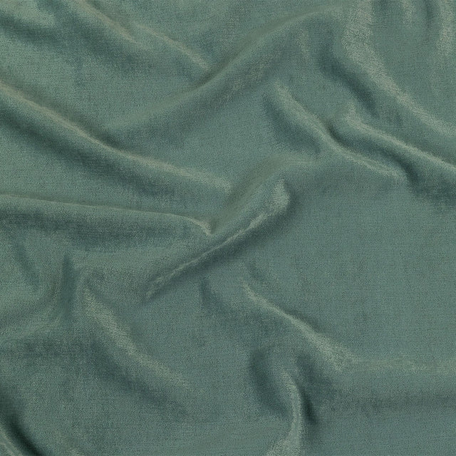 Micro Polyester Chenille - Ocean - British Imported