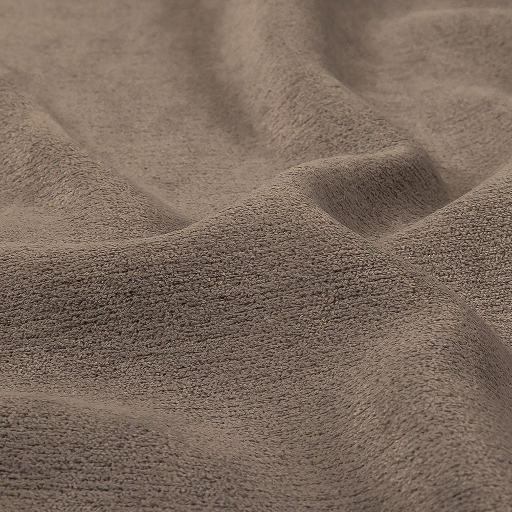 Micro Polyester Chenille - Otter - British Imported Detail
