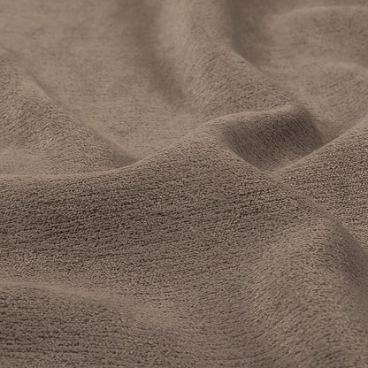 Micro Polyester Chenille - Otter - British Imported Detail