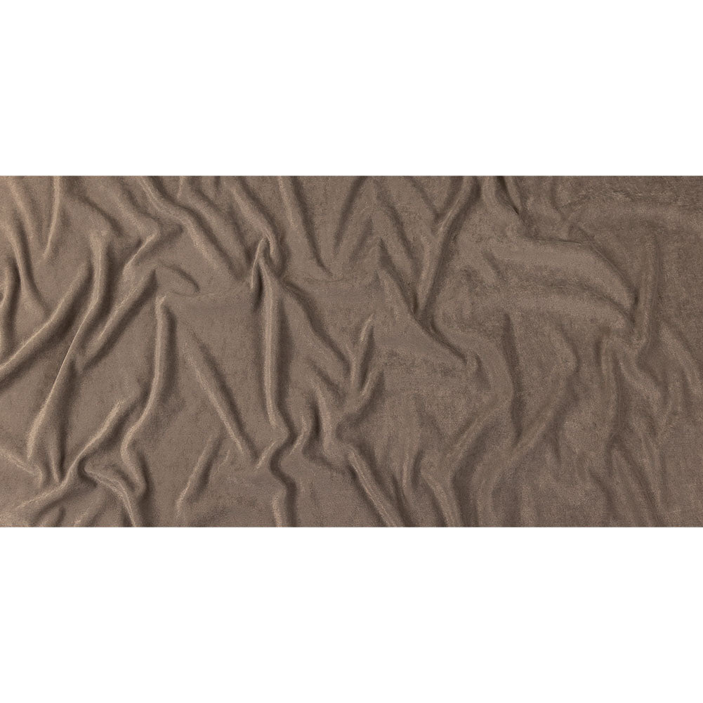 Micro Polyester Chenille - Otter - British Imported Full