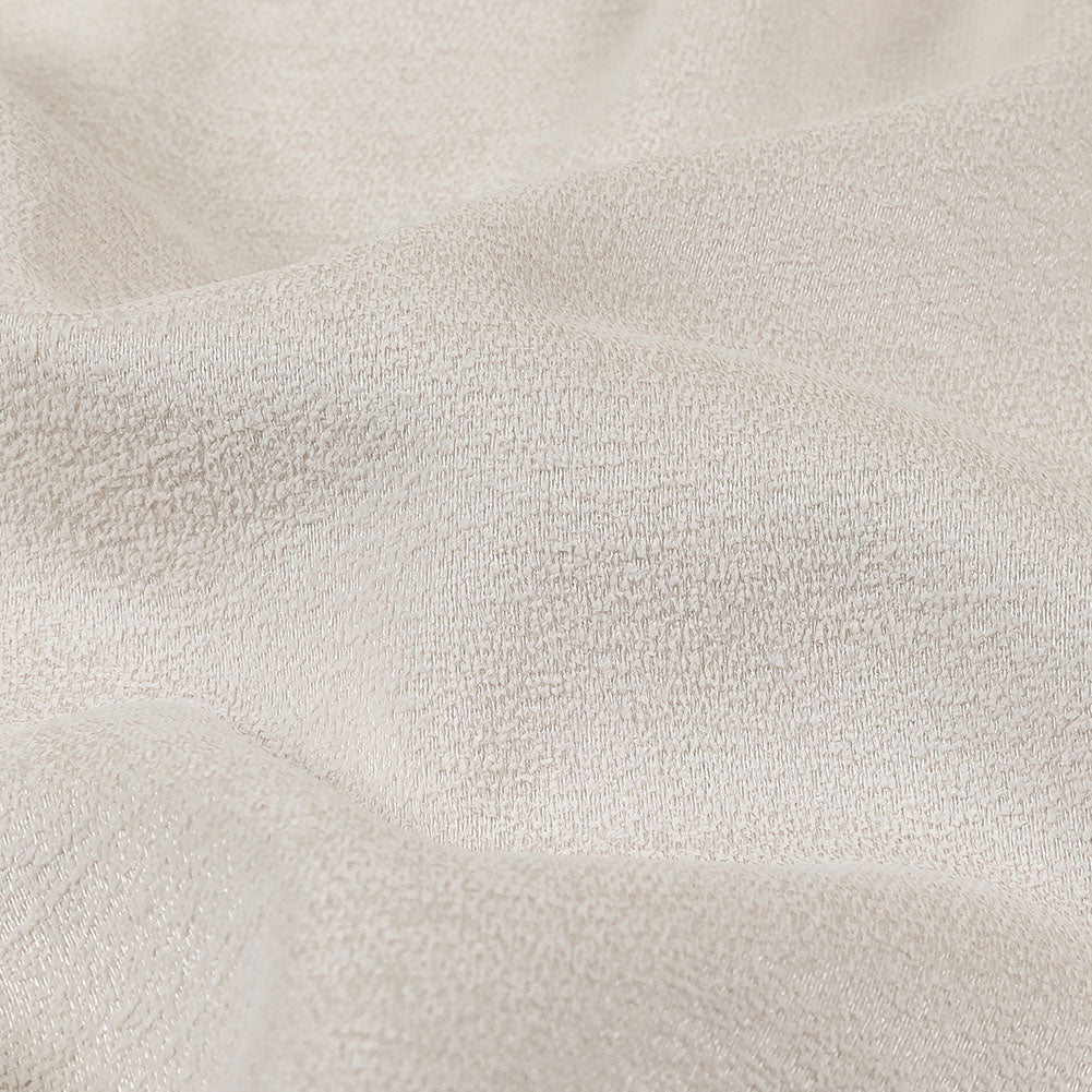 Micro Polyester Chenille - Oyster - British Imported Detail